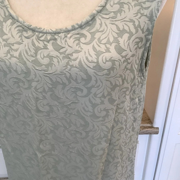 Cut Loose Vintage Two-Piece Green Maxi Dress Set Size Large - Picture 3 of 14